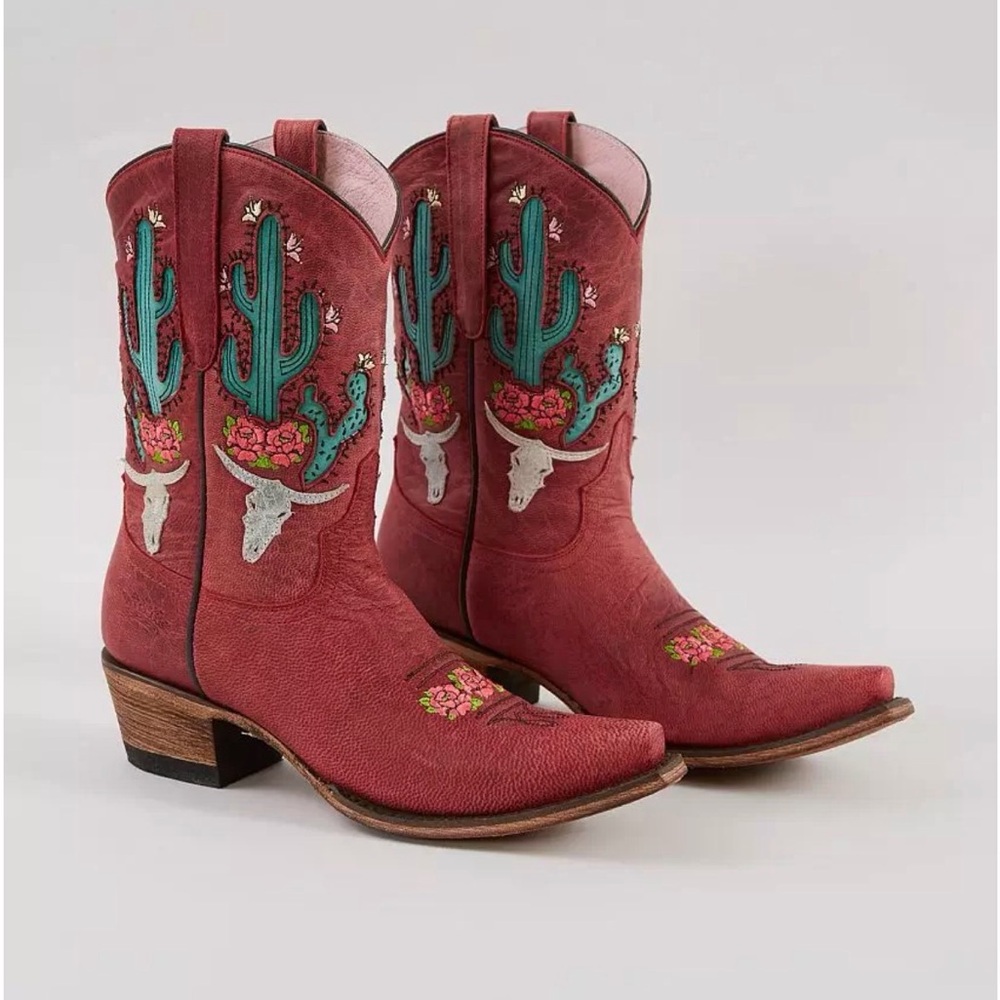 JUNK GYPSY by Lane Boots Bramble Rose Western Boot